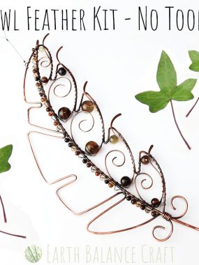 Owl Feather Kit No Tools