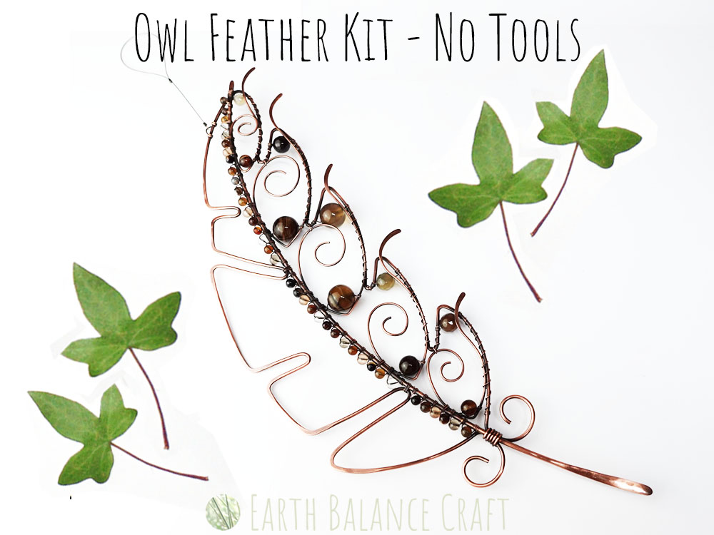 Owl Feather Kit No Tools